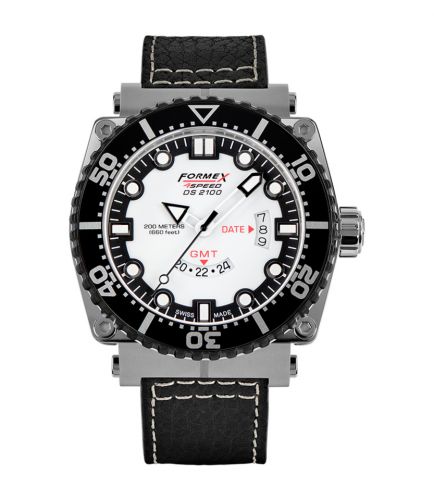 Formex Diver Quartz GMT White Calf