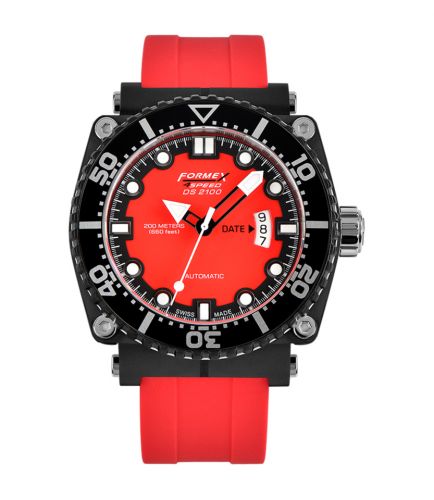 Formex Diver Automatic Red Rubber