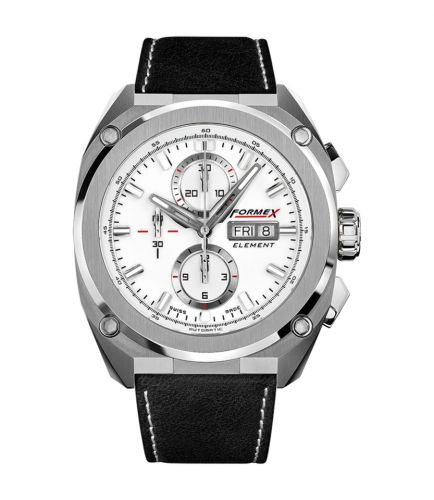 Formex Element Automatic Chronograph Full Steel White Calf