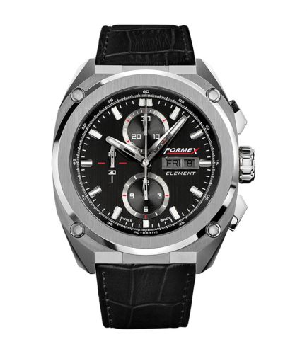 Formex Element Automatic Chronograph Full Steel Black Croco