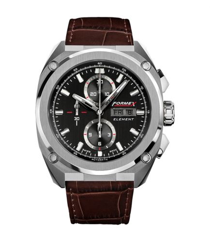Formex Element Automatic Chronograph Full Steel Black Croco