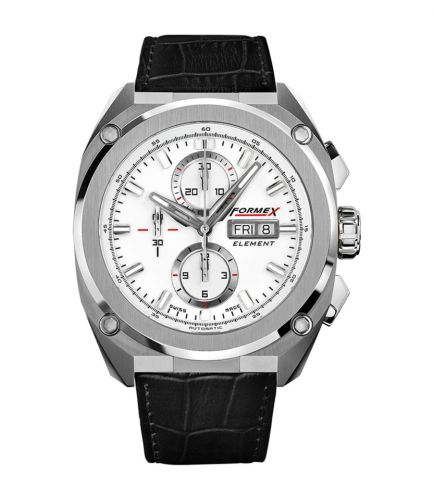 Formex Element Automatic Chronograph Full Steel White Croco