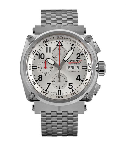 Formex Pilot Automatic Chronograph Silver Bracelet
