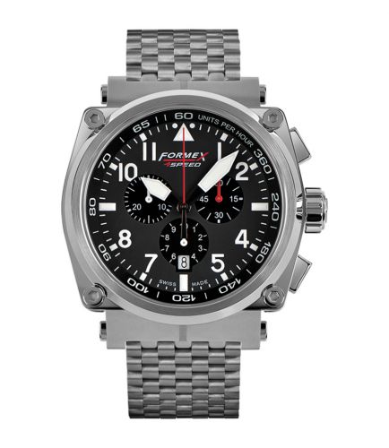 Formex Pilot Quartz Chronograph Black Bracelet