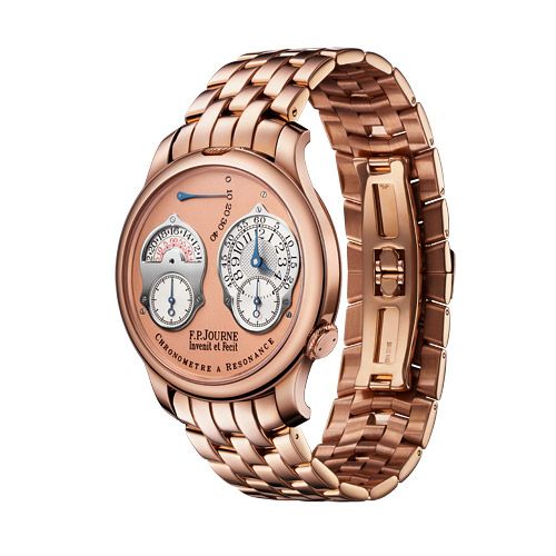 FP Journe Souveraine Chronomètre à Résonance 40 Red Gold Pink Bracelet