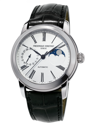 Frederique Constant Classic Moonphase Manufacture Stainless Steel Silver