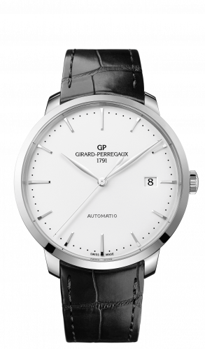 Girard-Perregaux 1966 44 Stainless Steel Black Alligator Strap