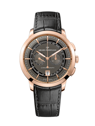 Girard-Perregaux 1966 Chronograph Pink Gold Grey
