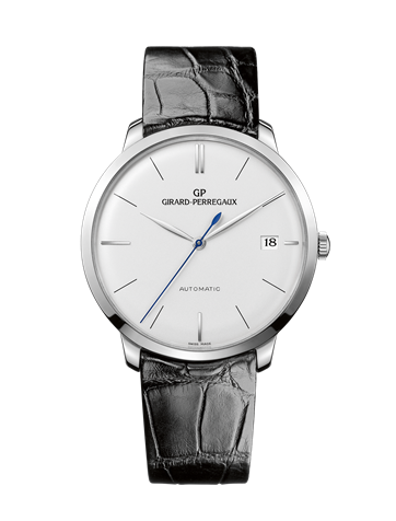 Girard-Perregaux 1966 41 White Gold Silver