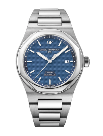 Girard-Perregaux Laureato 41 Automatic Stainless Steel Blue