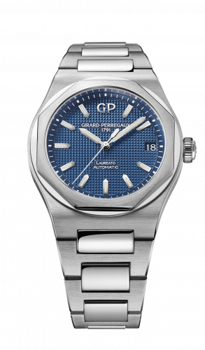 Girard-Perregaux Laureato 38 Automatic Stainless Steel Blue