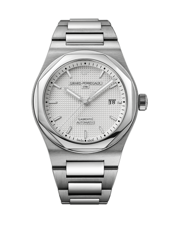 Girard-Perregaux Laureato 41 Automatic Stainless Steel Silver