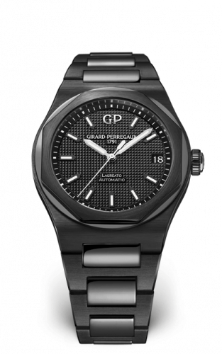 Girard-Perregaux Laureato 42 Automatic Ceramic Black Bracelet
