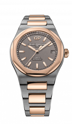 Girard-Perregaux Laureato 42 Automatic Titanium Pink Gold Grey