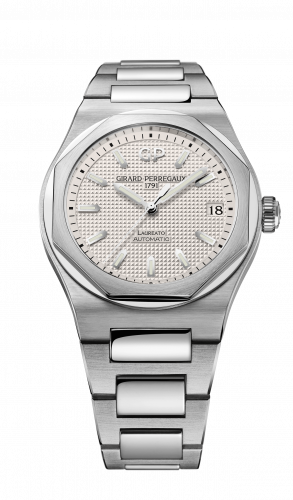Girard-Perregaux Laureato 38 Automatic Stainless Steel Silver