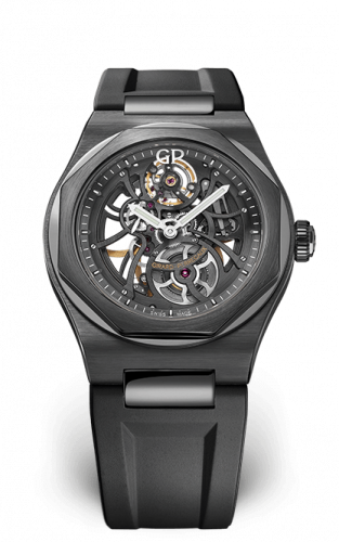 Girard-Perregaux Laureato 42 Automatic Skeleton Ceramic Rubber