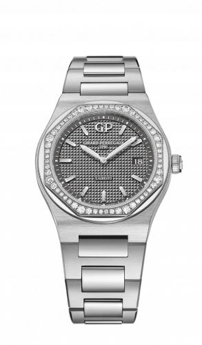 Girard-Perregaux Laureato 34 Quartz Stainless Steel Diamond Grey