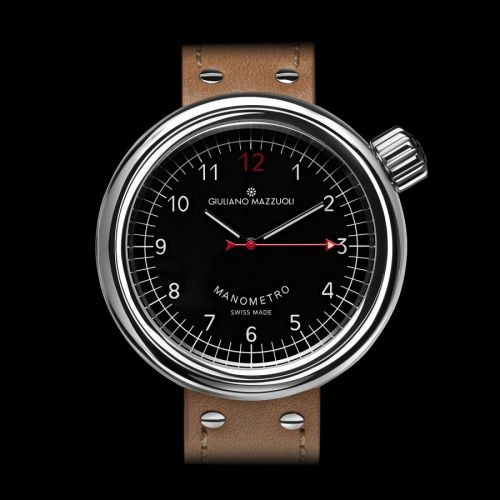 Giuliano Mazzuoli Manometro Polished Black