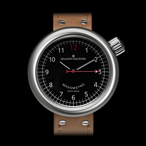 Giuliano Mazzuoli Manometro Brushed Black