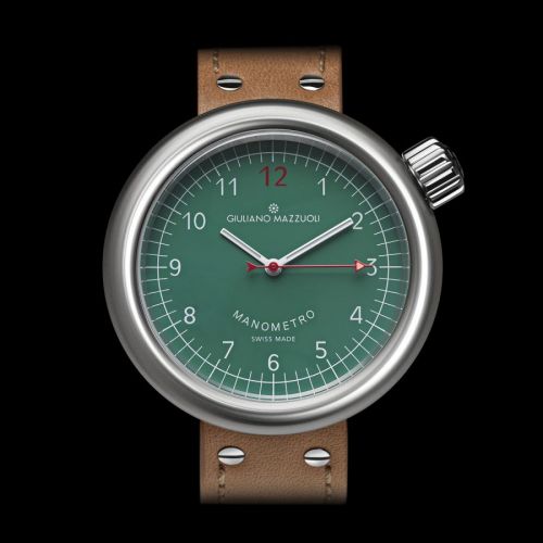 Giuliano Mazzuoli Manometro Brushed Green