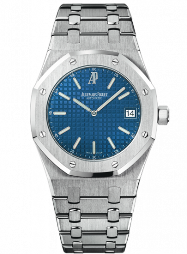 Audemars Piguet Royal Oak Extra-Thin Stainless Steel Blue
