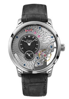 Glashütte Original PanoInverse Platinum Guilloche Limited Edition