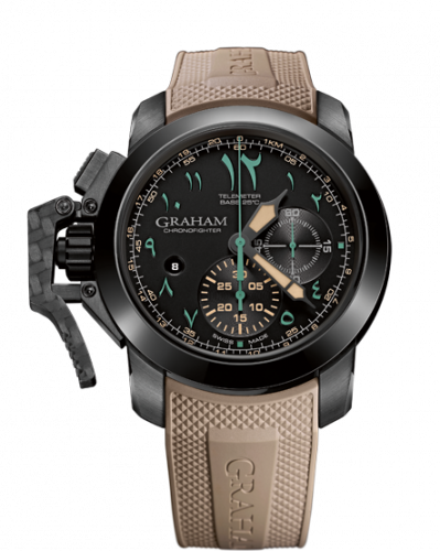 Graham Chronofighter Oversize Golden Dune
