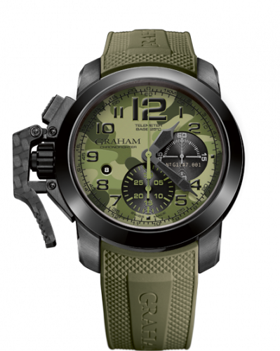 Graham Chronofighter Oversize Black Arrow