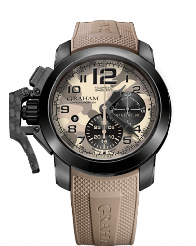 Graham Chronofighter Oversize Black Arrow