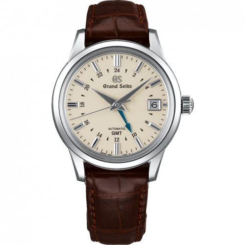 Grand Seiko Automatic Hi Beat 36000 GMT Stainless Steel Silver Strap