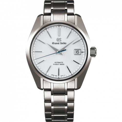 Grand Seiko Automatic Hi Beat 36000 Titanium White Bracelet