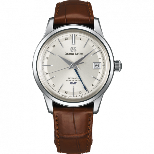 Grand Seiko Automatic Hi Beat 36000 GMT Stainless Steel Silver Strap