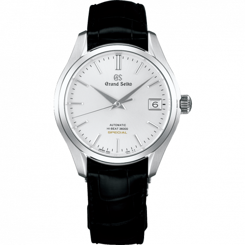 Grand Seiko Automatic Hi Beat 36000 Special White Gold White Strap