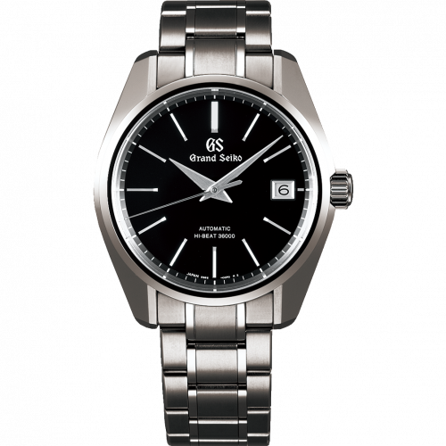 Grand Seiko Automatic Hi Beat 36000 Titanium Black Bracelet