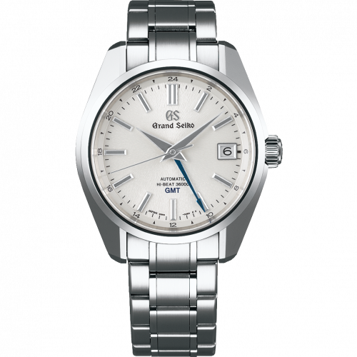 Grand Seiko Automatic Hi Beat 36000 GMT Stainless Steel Mount Iwate Bracelet