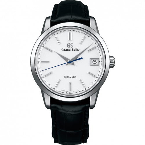 Grand Seiko Automatic Date Titanium White Bracelet First Grand Seiko