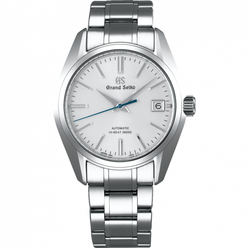 Grand Seiko Automatic Hi Beat 36000 Stainless Steel White Bracelet