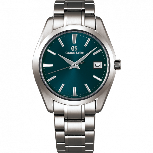 Grand Seiko Quartz Titanium Blue Bracelet