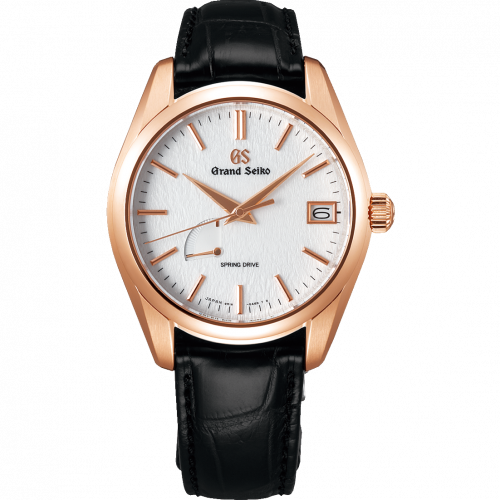 Grand Seiko Spring Drive Pink Gold Snowflake Strap