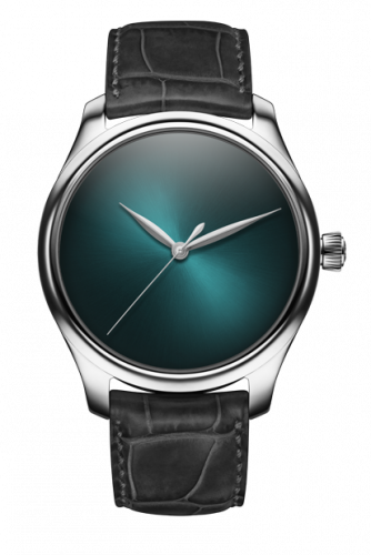 H. Moser & Cie Endeavour Centre Seconds White Gold Blue Lagoon Concept