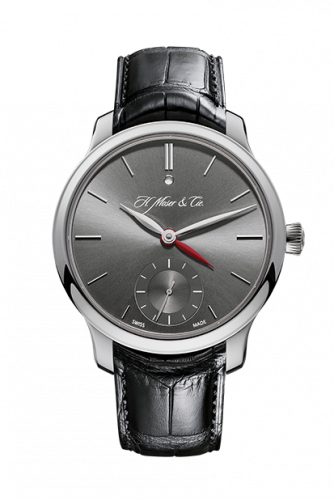 H. Moser & Cie Endeavour Dual Time, Platinum, Ardoise Dial