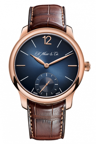 H. Moser & Cie Endeavour Small Seconds, Red Gold, Blue Fumé Dial