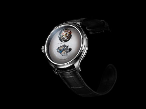 H. Moser & Cie Endeavour Cylindrical Tourbillon MB&F Off-White