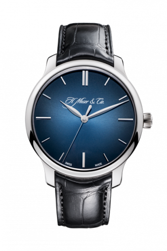 H. Moser & Cie Endeavour Centre Seconds, Palladium, Blue Fumé Dial
