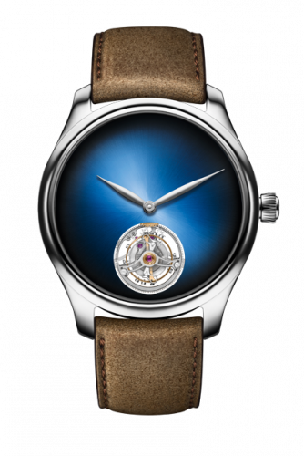 H. Moser & Cie Endeavour Tourbillon White Gold Funky Blue Concept