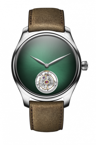 H. Moser & Cie Endeavour Tourbillon White Gold Cosmic Green Concept