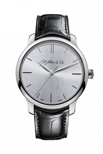 H. Moser & Cie Endeavour Centre Seconds, White Gold, Argenté Dial