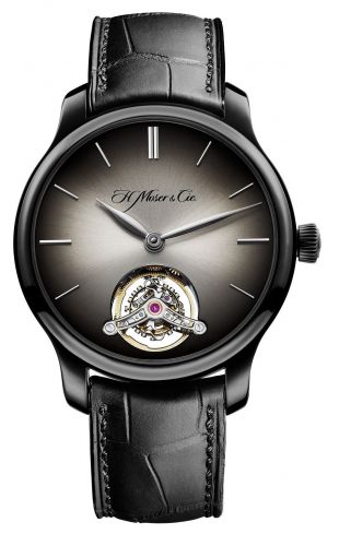 H. Moser & Cie Endeavour Tourbillon, Titanium, Fumé Dial
