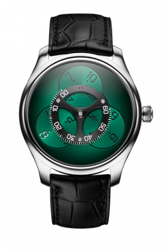 H. Moser & Cie Endeavour Flying Hours White Gold Cosmic Green