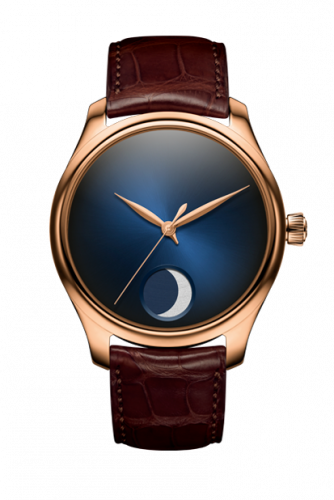 H. Moser & Cie Endeavour Perpetual Moon Red Gold Midnight Blue Concept